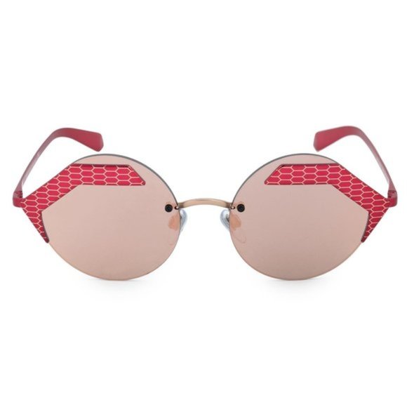 Bvlgari Pink Round Sunglasses - Picture 1 of 5